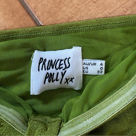 Princess Polly green crop top - Picture 5 of 6